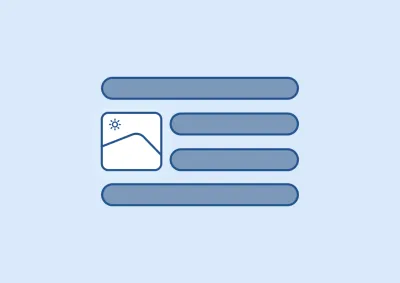 Illustration of embedded images in content